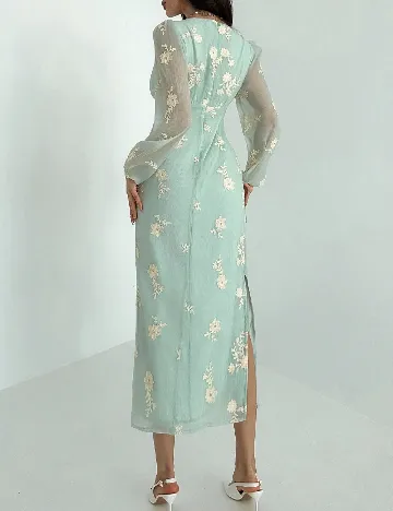 Rochie lunga SHEIN, turcoaz