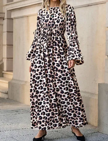 Rochie lunga SHEIN, animal print