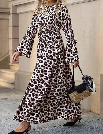 Rochie lunga SHEIN, animal print