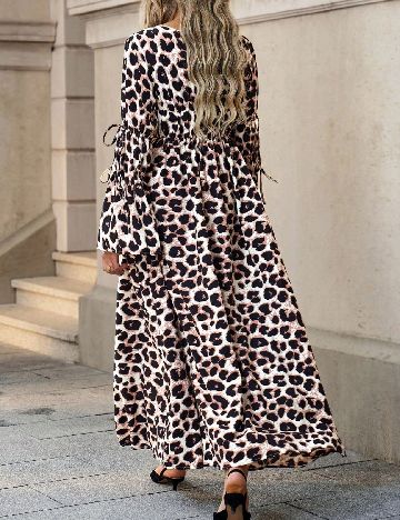 Rochie lunga SHEIN, animal print