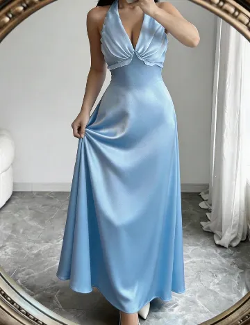 Rochie lunga SHEIN, albastru