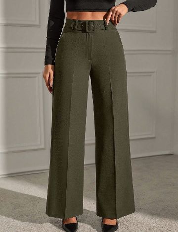 Pantaloni SHEIN, verde