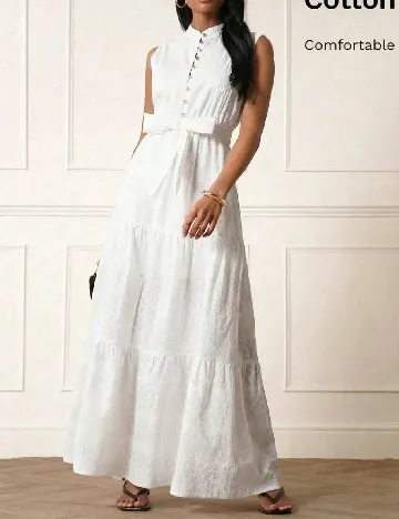 Rochie lunga SHEIN, alb