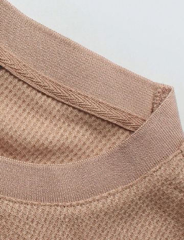 Tricou Oversize SHEIN, maro