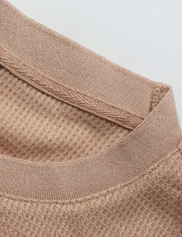 Tricou Oversize SHEIN, maro