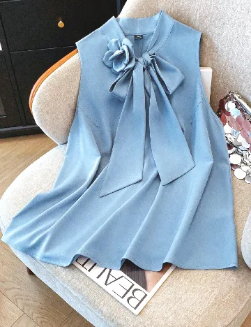 Bluza SHEIN CURVE, albastru