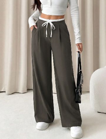 Pantaloni SHEIN, gri