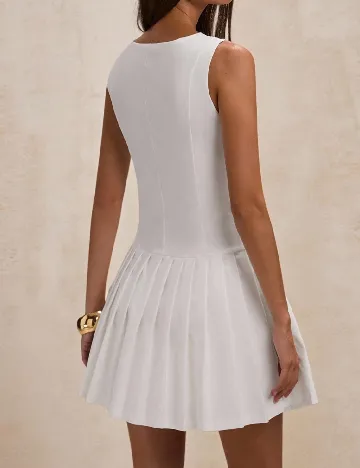 Rochie scurta SHEIN, alb