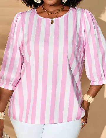 Bluza Emery Rose Curve, roz