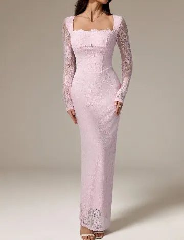 Rochie lunga SHEIN, roz