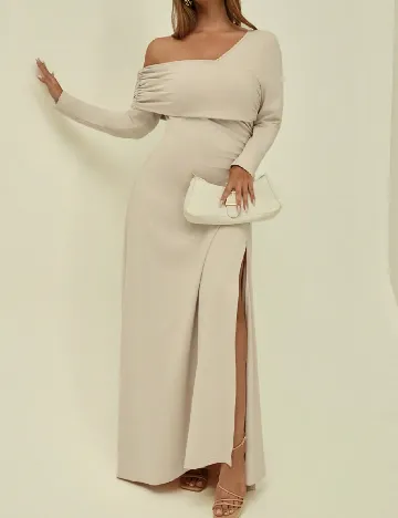Rochie lunga SHEIN CURVE, bej