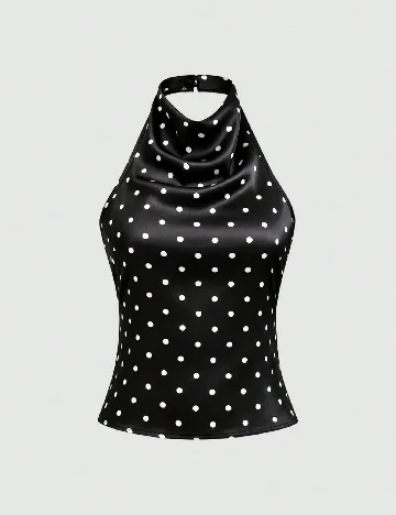 Top SHEIN, negru