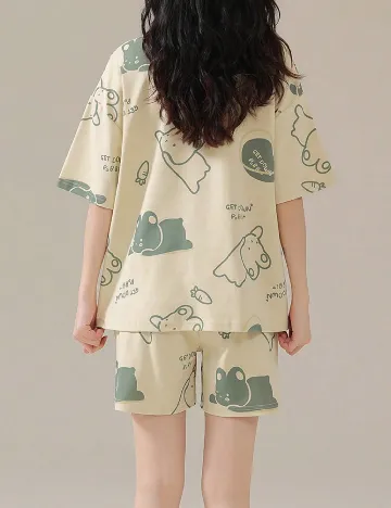 Pijama SHEIN, galben