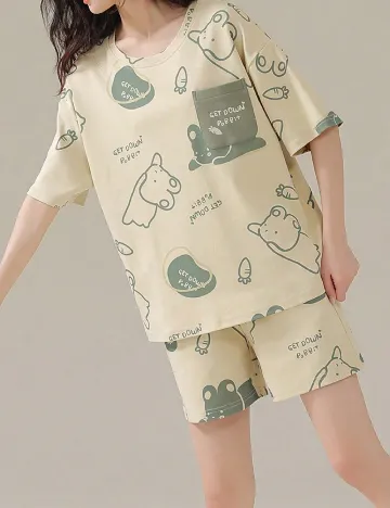 Pijama SHEIN, galben