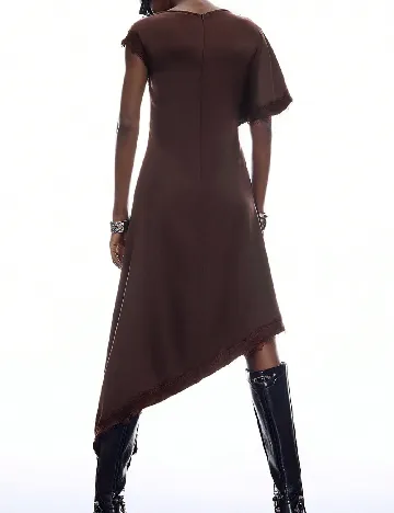 Rochie medie SHEIN, maro