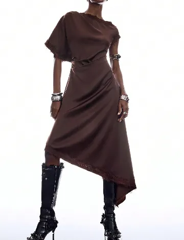 Rochie medie SHEIN, maro