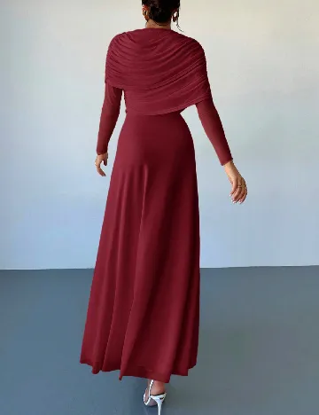 Rochie lunga SHEIN, grena