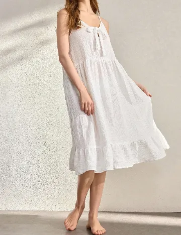 Rochie de noapte Ocili, alb
