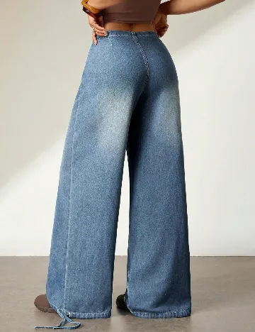 Pantaloni SHEIN, albastru