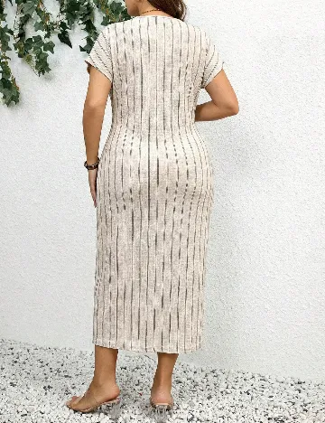 Rochie medie SHEIN CURVE, bej