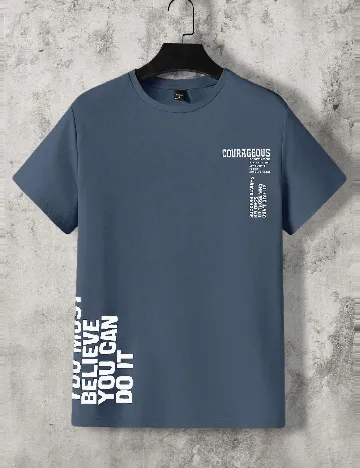 Tricou Shein Kids, albastru