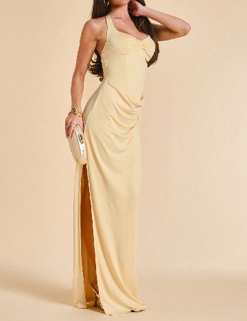 Rochie lunga SHEIN, galben