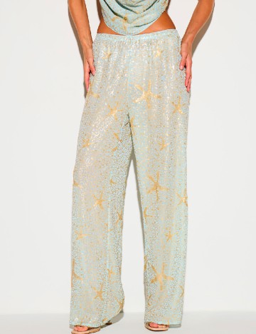 Pantaloni KIZN, albastru