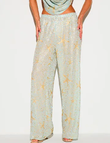 Pantaloni KIZN, albastru