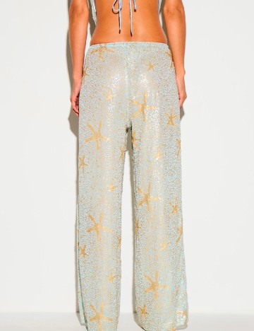 Pantaloni KIZN, albastru