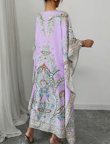 Rochie de tip Kaftan SHEIN, mov