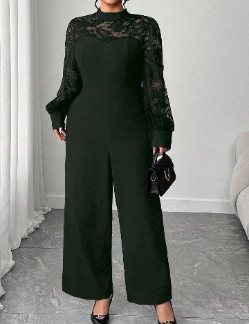 Salopeta SHEIN CURVE, verde