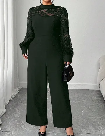 Salopeta SHEIN CURVE, verde
