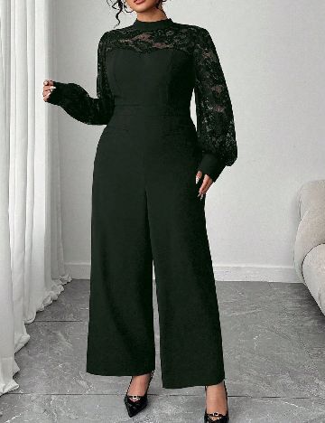 Salopeta SHEIN CURVE, verde