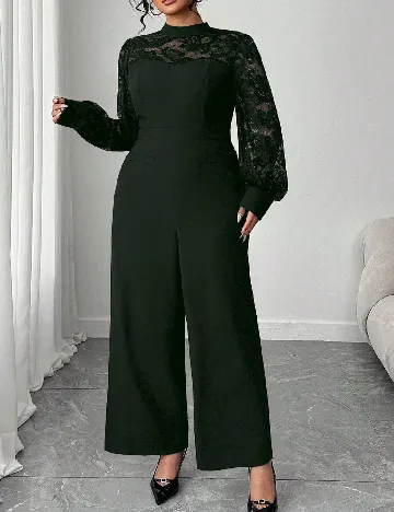 Salopeta SHEIN CURVE, verde