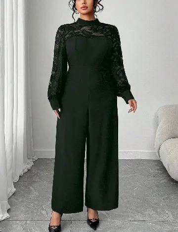 Salopeta SHEIN CURVE, verde