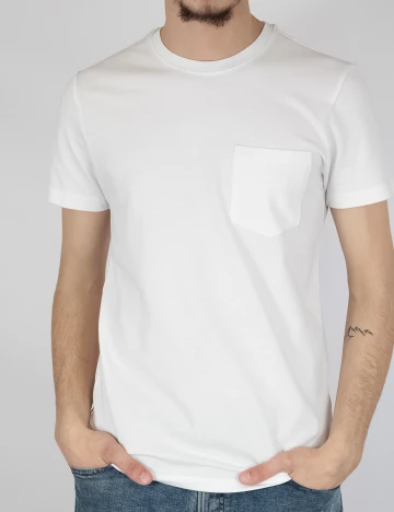 Tricou C&A, alb