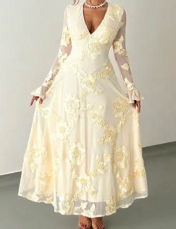 Rochie lunga SHEIN, galben