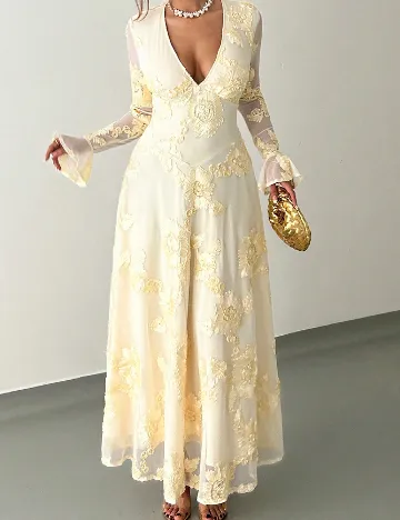 Rochie lunga SHEIN, galben