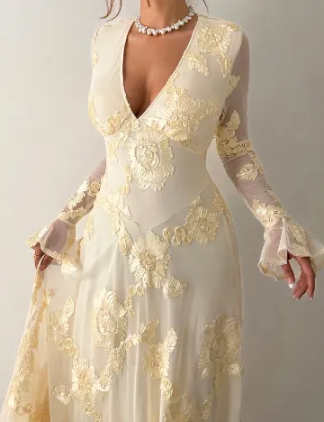 Rochie lunga SHEIN, galben