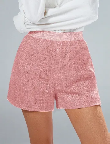 Pantaloni scurti SHEIN, roz