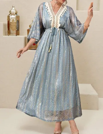 Rochie lunga SHEIN, albastru