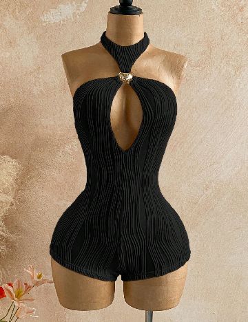 Salopeta SHEIN, negru