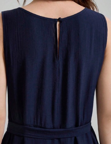 Rochie medie Ontre, bleumarin