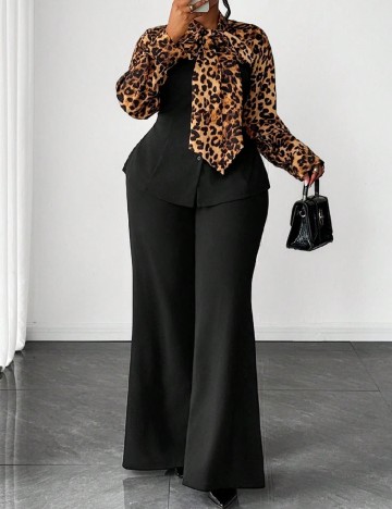 Compleu SHEIN CURVE, negru