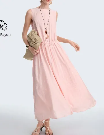 Rochie lunga SHEIN, roz