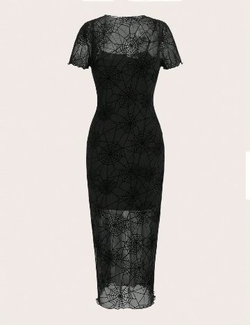 Rochie lunga SHEIN, negru