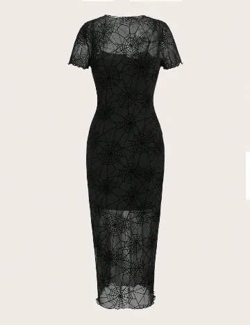 Rochie lunga SHEIN, negru