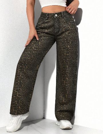 Blugi SHEIN, animal print