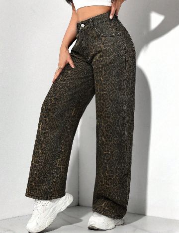 Blugi SHEIN, animal print