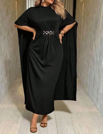 Rochie lunga SHEIN CURVE, negru